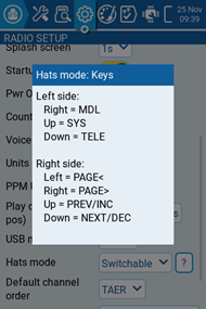Trim Navigation - Руководство пользователя EdgeTX
